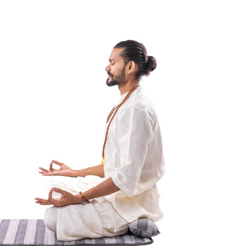 Mindbliss Anti-Skid Yoga & Meditation Mat with Foam and TPE Bottom Surface (Space Grey)