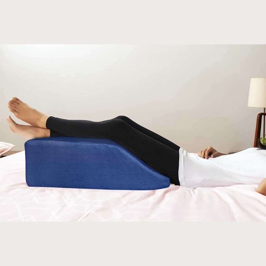 Memory foam wedge pillow